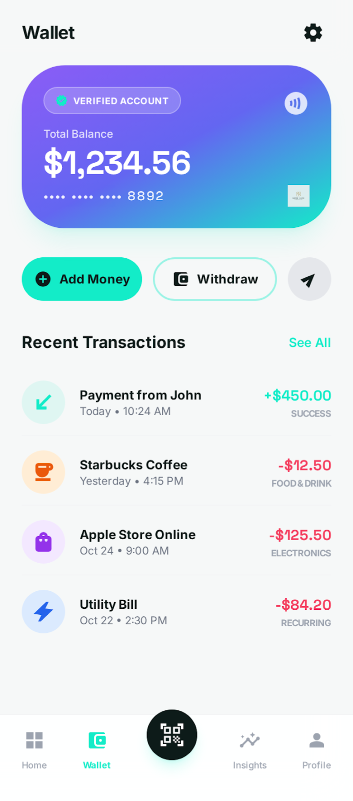 Swyftmarket Wallet
